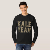 T-shirt Kale Ouais Cute Funny Vegetarian Vegetarian Gi de  (Devant entier)