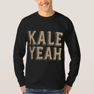 T-shirt Kale Ouais Cute Funny Vegetarian Vegetarian Gi de 