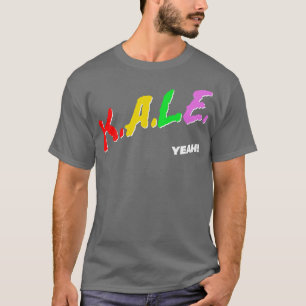 T-shirt Kale Ouais Retro 80s Style Original Veganism Desig