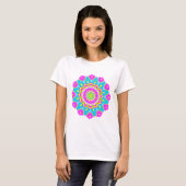T-shirt Kaleidoscope coloré 01 (Devant entier)