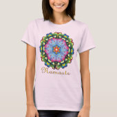 T-shirt Kaléidoscope Halogen Namaste (Devant)