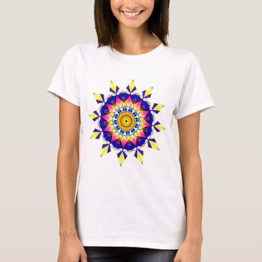 T-shirt Kaleidoscopic 070714(2) (Devant)