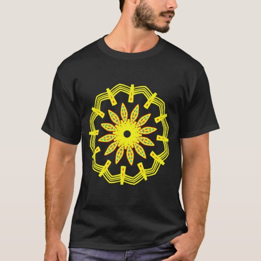 T-shirt Kaleidoscopic 110714(4) (Devant)