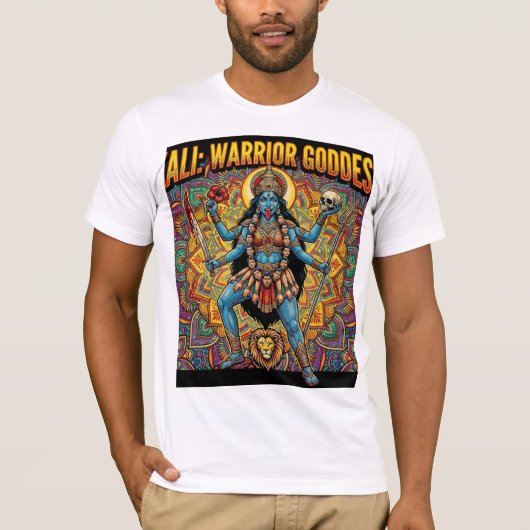 T-shirt Kali Déesse Guerrière (Devant)