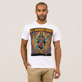 T-shirt Kali Déesse Guerrière (Devant entier)