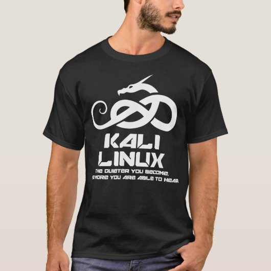T-shirt Kali Linu avec Dragon et Slogan (Devant)