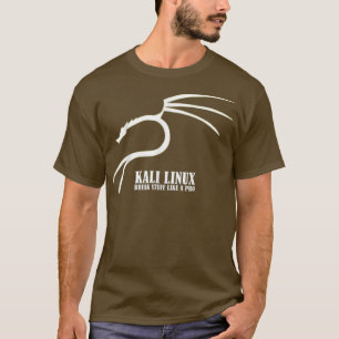 T-shirt Kali Linu Pour Ordinateur Nerd