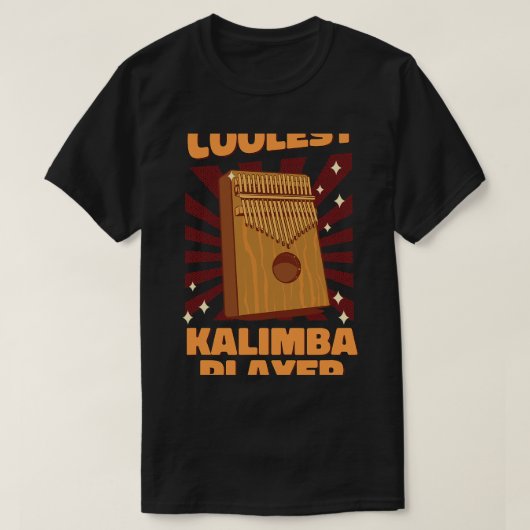 T-shirt Kalimba Player Sound Instrument Kalimba (Design devant)