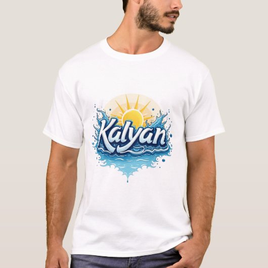 T-shirt Kalyan Amusement : Là où le divertissement se fait (Devant)