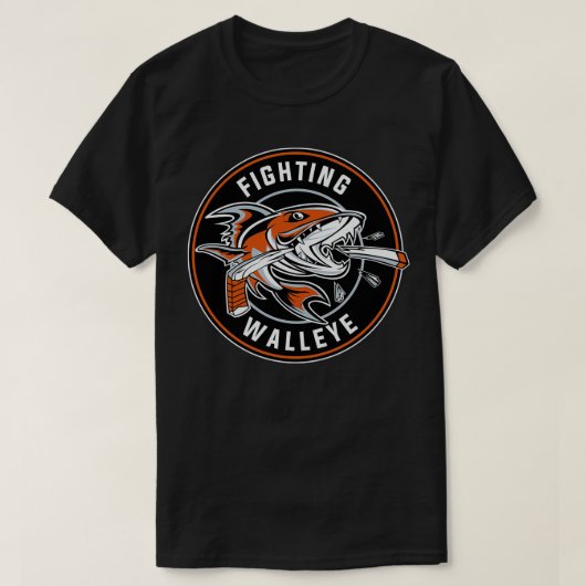 T-shirt Kam River Combattre Walleye (Design devant)