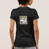 T-shirt kama (avec le beige) (Dos)