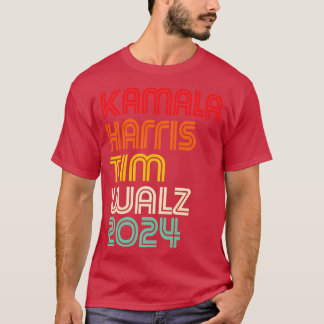 T-shirt Kamala 2024 Tim Walz VP Casquette de style Vintage