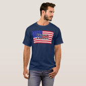 T-shirt KAMALA 4 POTUS - Drapeau américain (Devant entier)