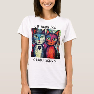 T-shirt Kamala Cat Ladies