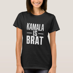 T-shirt Kamala est Brat