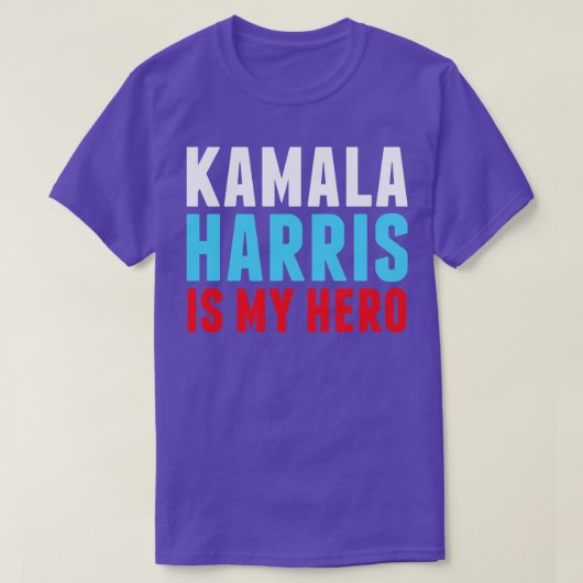 T-shirt Kamala est mon héros (Design devant)