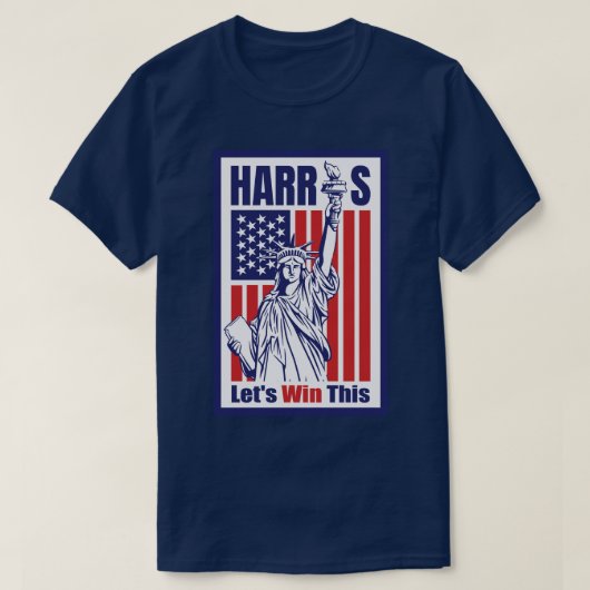 T-shirt Kamala Harris (Design devant)
