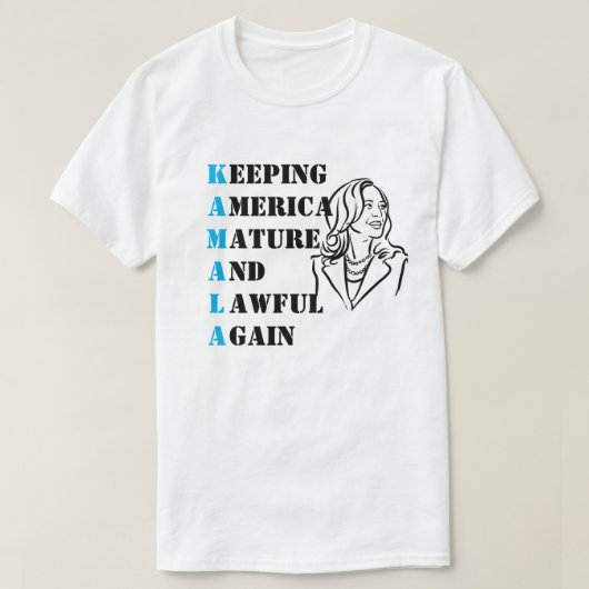 T-shirt Kamala Harris (Design devant)