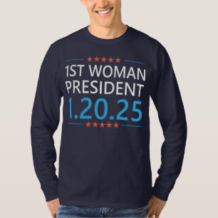 T-shirt Kamala Harris 1re femme présidente 1.20.25