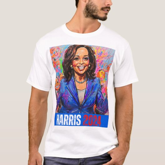 T-SHIRT KAMALA HARRIS 2024 (Devant)