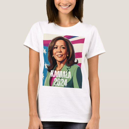 T-SHIRT KAMALA HARRIS 2024 (Devant)