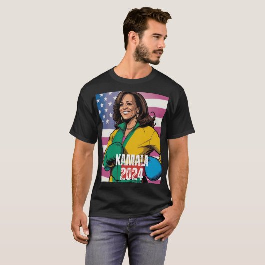 T-SHIRT KAMALA HARRIS 2024 (Devant entier)