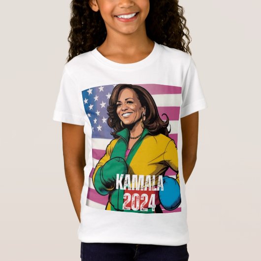 T-Shirt KAMALA HARRIS 2024 (Devant)