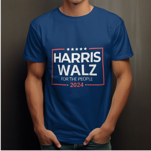 T-shirt Kamala Harris 2024 ET Pour le camp des élections p