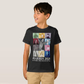 T-shirt Kamala Harris 2024 Madame la Présidente Élections  (Devant entier)