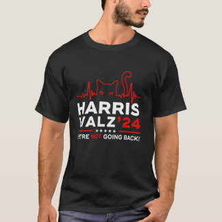 T-shirt Kamala Harris 2024 Nous ne reviendrons pas