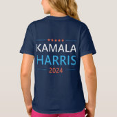 T-shirt Kamala Harris 2024 pour le président (Dos)