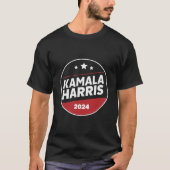 T-shirt Kamala Harris 2024 Pour Les Élections Rétro Du Pré (Devant)