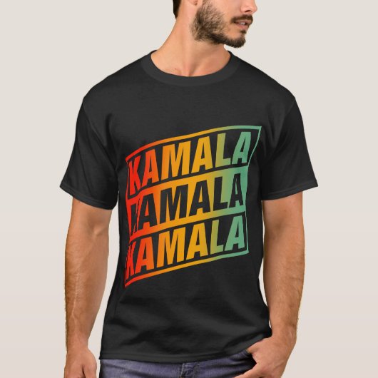 T-shirt Kamala Harris 2024 Pour Président (Devant)