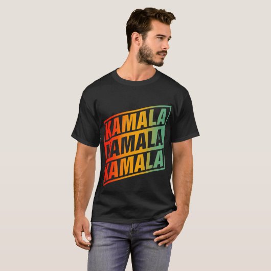 T-shirt Kamala Harris 2024 Pour Président (Devant entier)