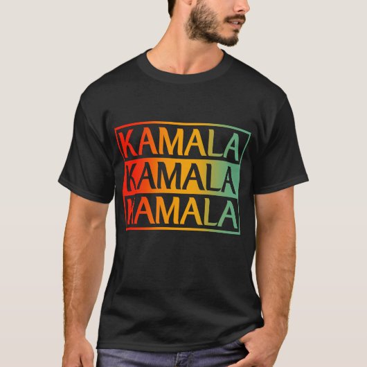 T-shirt Kamala Harris 2024 Pour Président (Devant)