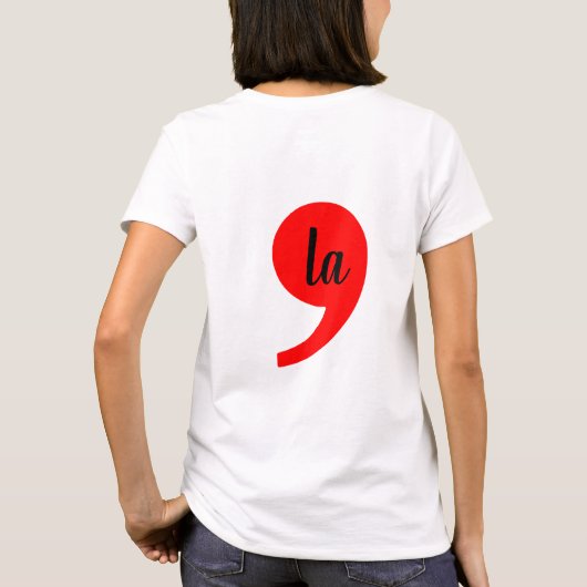 T-shirt Kamala Harris 2024 Président Comma La Funny (Dos)