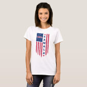 T-shirt Kamala Harris 2024 Retro Design (Devant entier)