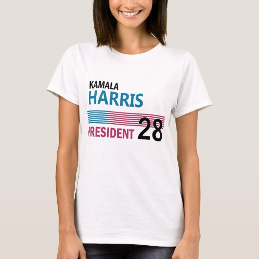 T-shirt Kamala Harris 2028 (Devant)