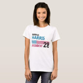 T-shirt Kamala Harris 2028 (Devant entier)
