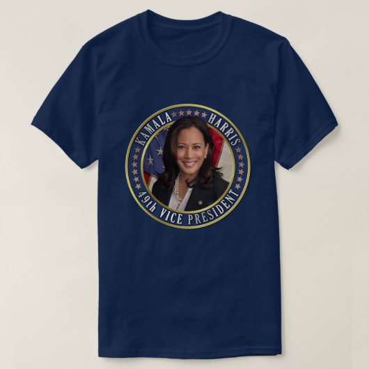 T-shirt Kamala Harris 49e vice-présidente commémorative (Design devant)
