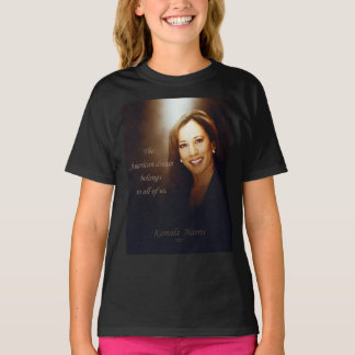 T-shirt Kamala Harris. American Dream appartient à nous to