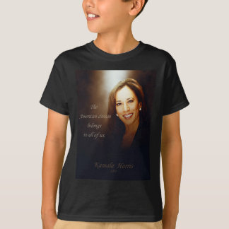 T-shirt Kamala Harris. American Dream appartient à nous to