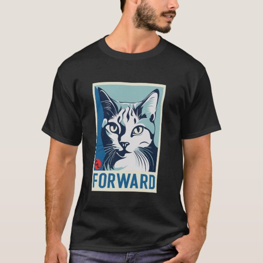 T-shirt Kamala Harris avance les filles de chat sans enfan (Devant)