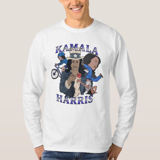 T-shirt Kamala Harris Bootleg Rap (Devant)