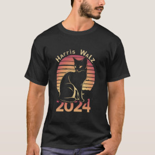 T-shirt Kamala Harris Chat Chemise Rétro Chats pour Kamala