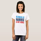T-shirt Kamala Harris est mon héros (Devant entier)