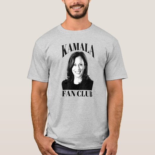 T-shirt Kamala Harris Fan Club (Devant)