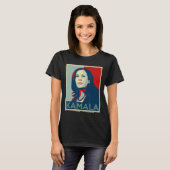 T-shirt Kamala Harris Je parle Citation Joe Biden 2020 (Devant entier)
