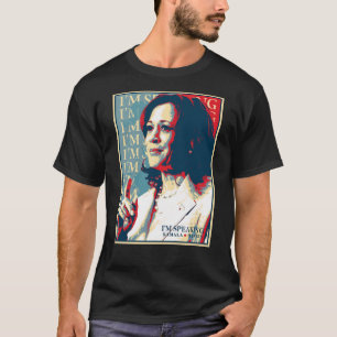 T-shirt Kamala Harris Je parle élection présidentielle de 