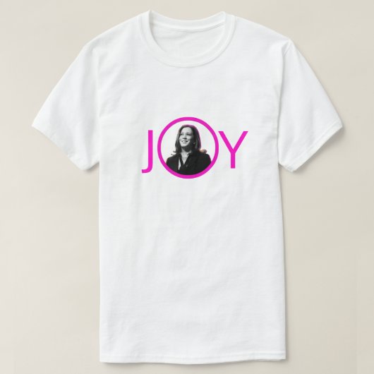 T-shirt Kamala Harris JOY (Design devant)